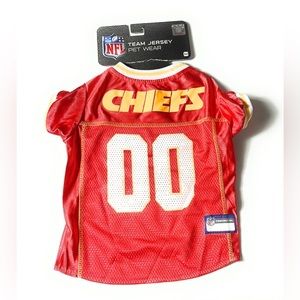 Kansas City Chiefs Dog Jersey Medium